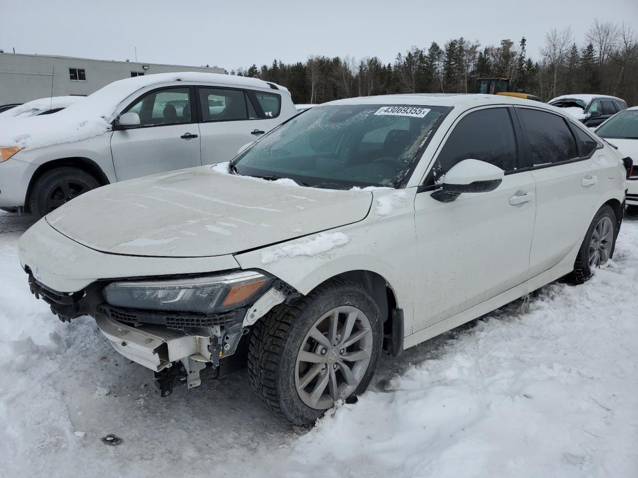2022 HONDA CIVIC EX VIN:2HGFE2F34NH124754