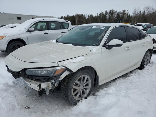 2022 HONDA CIVIC EX VIN:2HGFE2F34NH124754