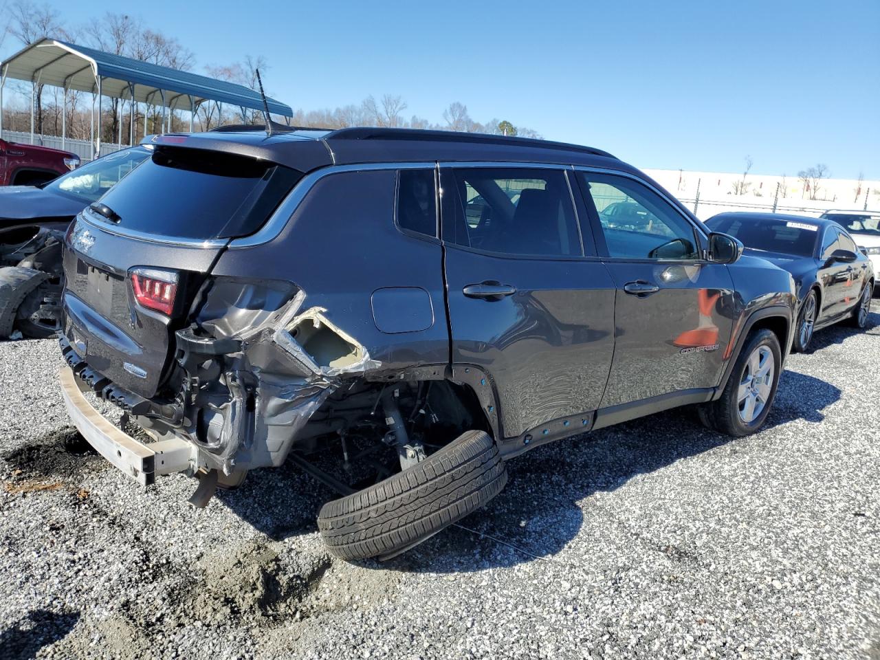 2022 JEEP COMPASS LATITUDE VIN:3C4NJCBB3NT168244