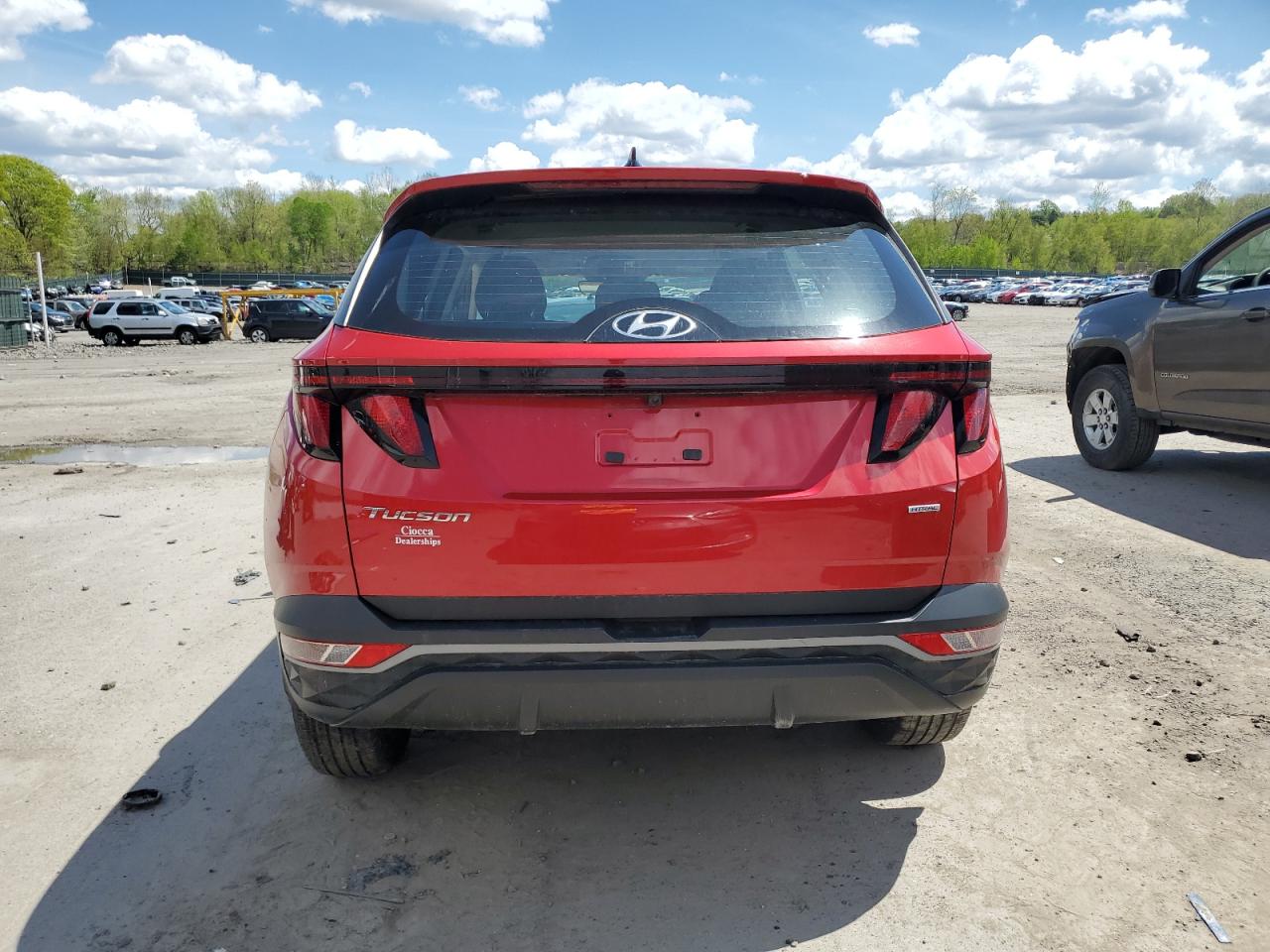 2022 HYUNDAI TUCSON SE VIN:5NMJACAE8NH024762