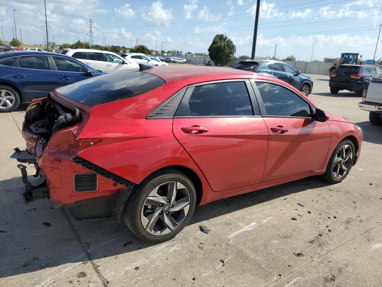 2023 HYUNDAI ELANTRA SEL VIN:5NPLS4AG9PH107751