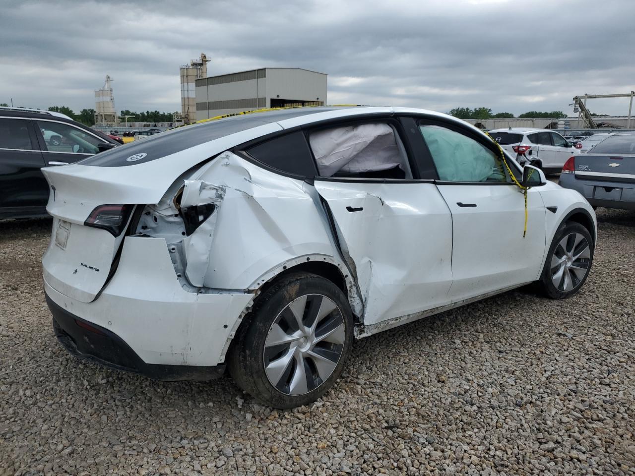 2022 TESLA MODEL Y  VIN:7SAYGAEE4NF314125