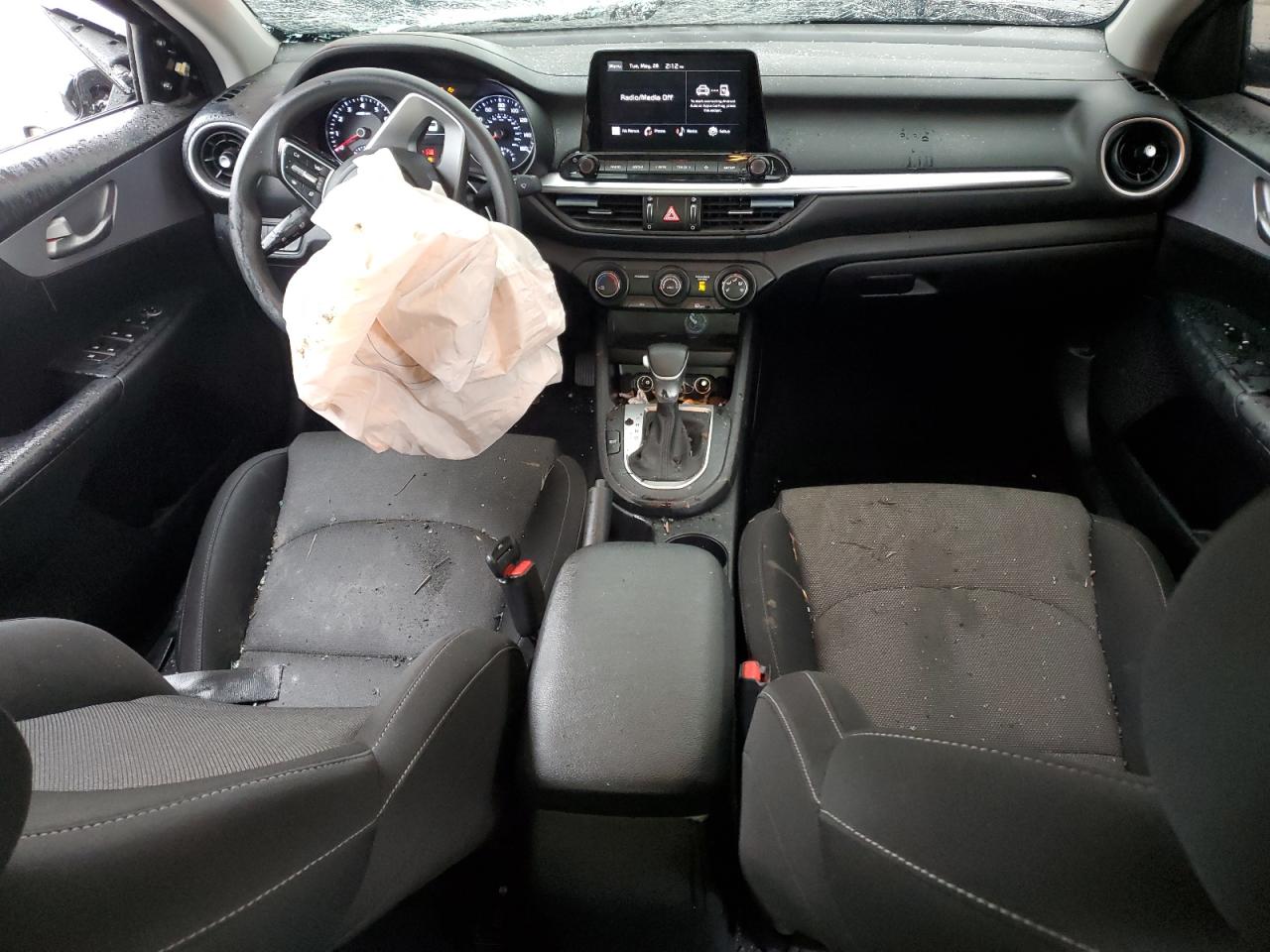 2022 KIA FORTE FE VIN:3KPF24AD7NE424786
