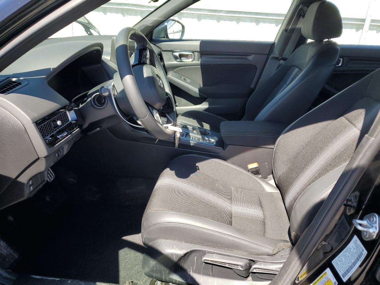 2022 HONDA CIVIC SPORT VIN:2HGFE2F5XNH573082