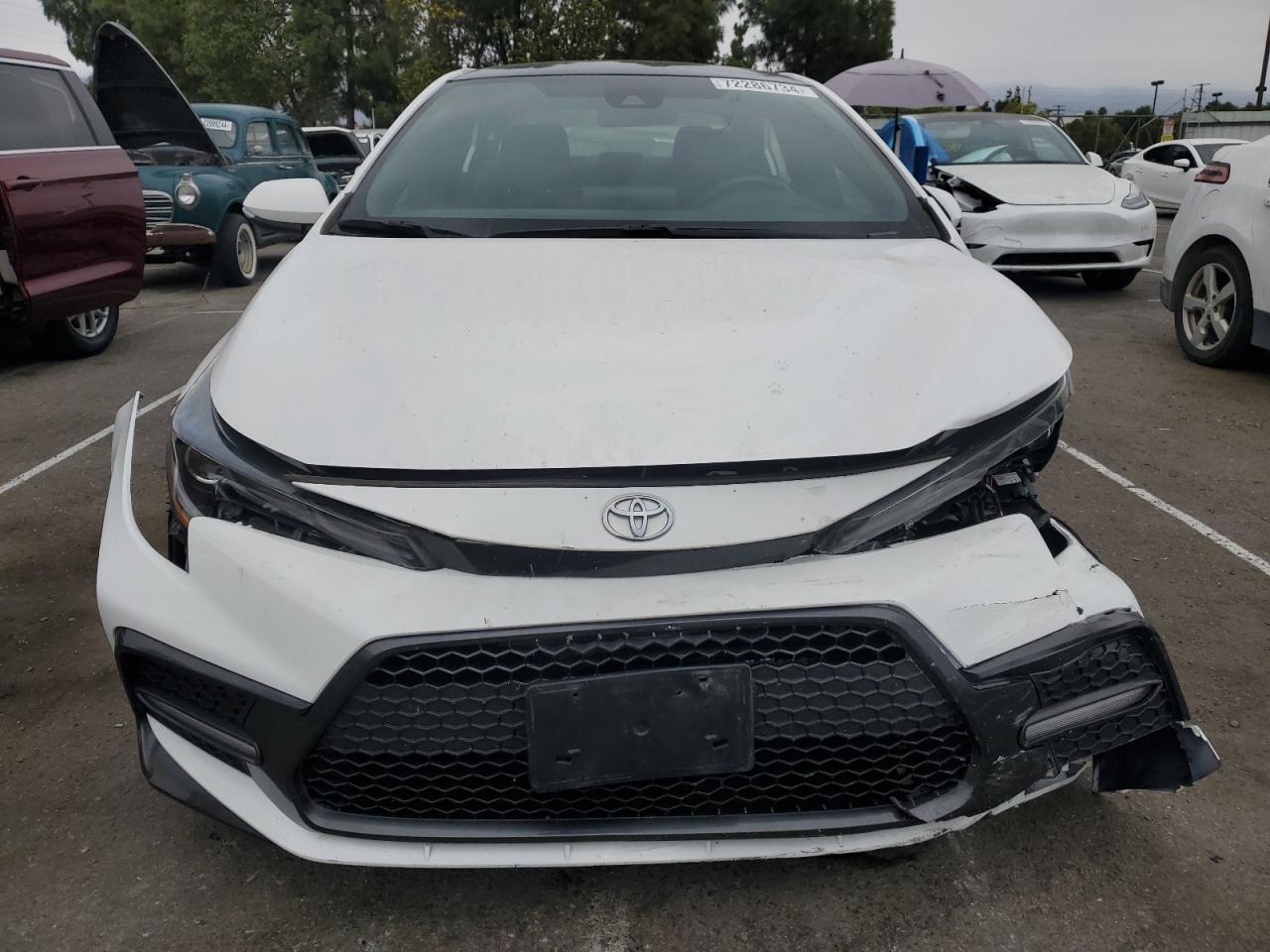 2022 TOYOTA COROLLA SE VIN:5YFS4MCE8NP118340