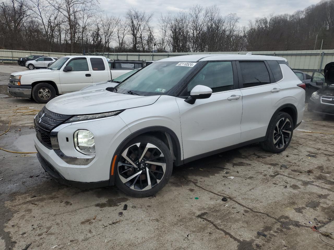 2022 MITSUBISHI OUTLANDER ES VIN:JA4J4TA8XNZ042364