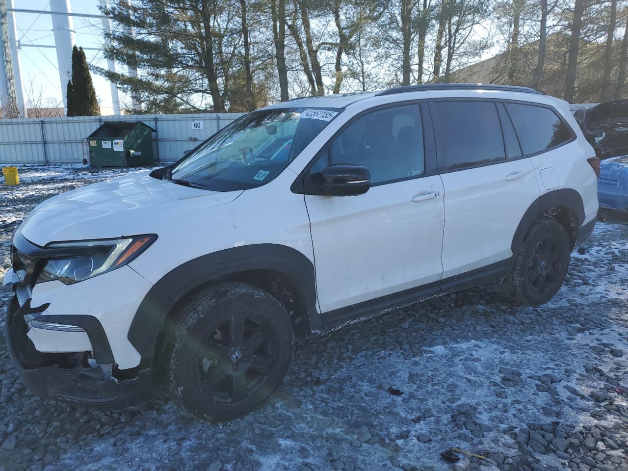 2022 HONDA PILOT TRAILSPORT VIN:5FNYF6H8XNB082598
