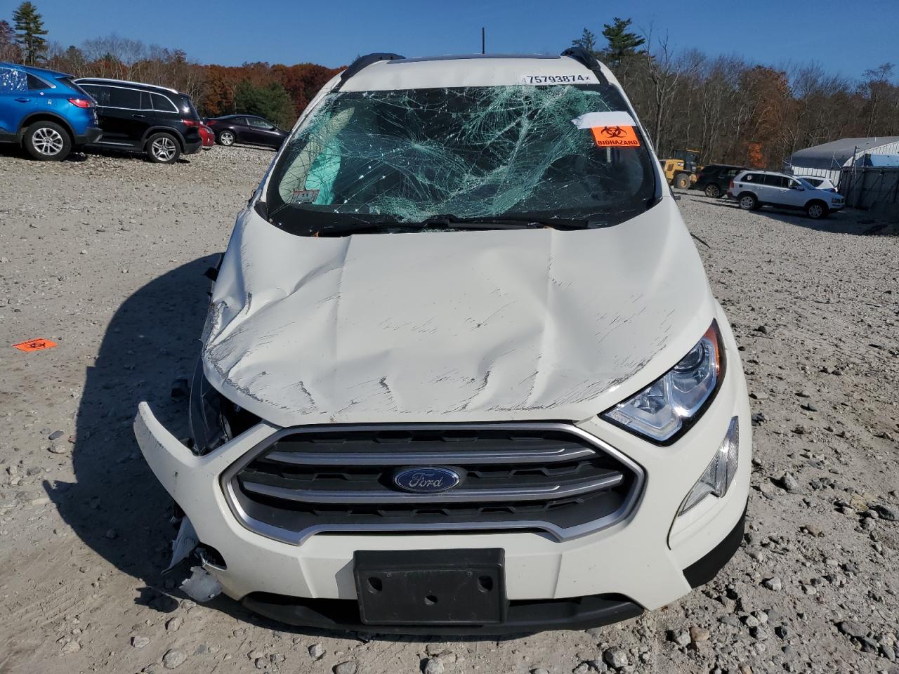 2022 FORD ECOSPORT SE VIN:MAJ6S3GL3NC468371