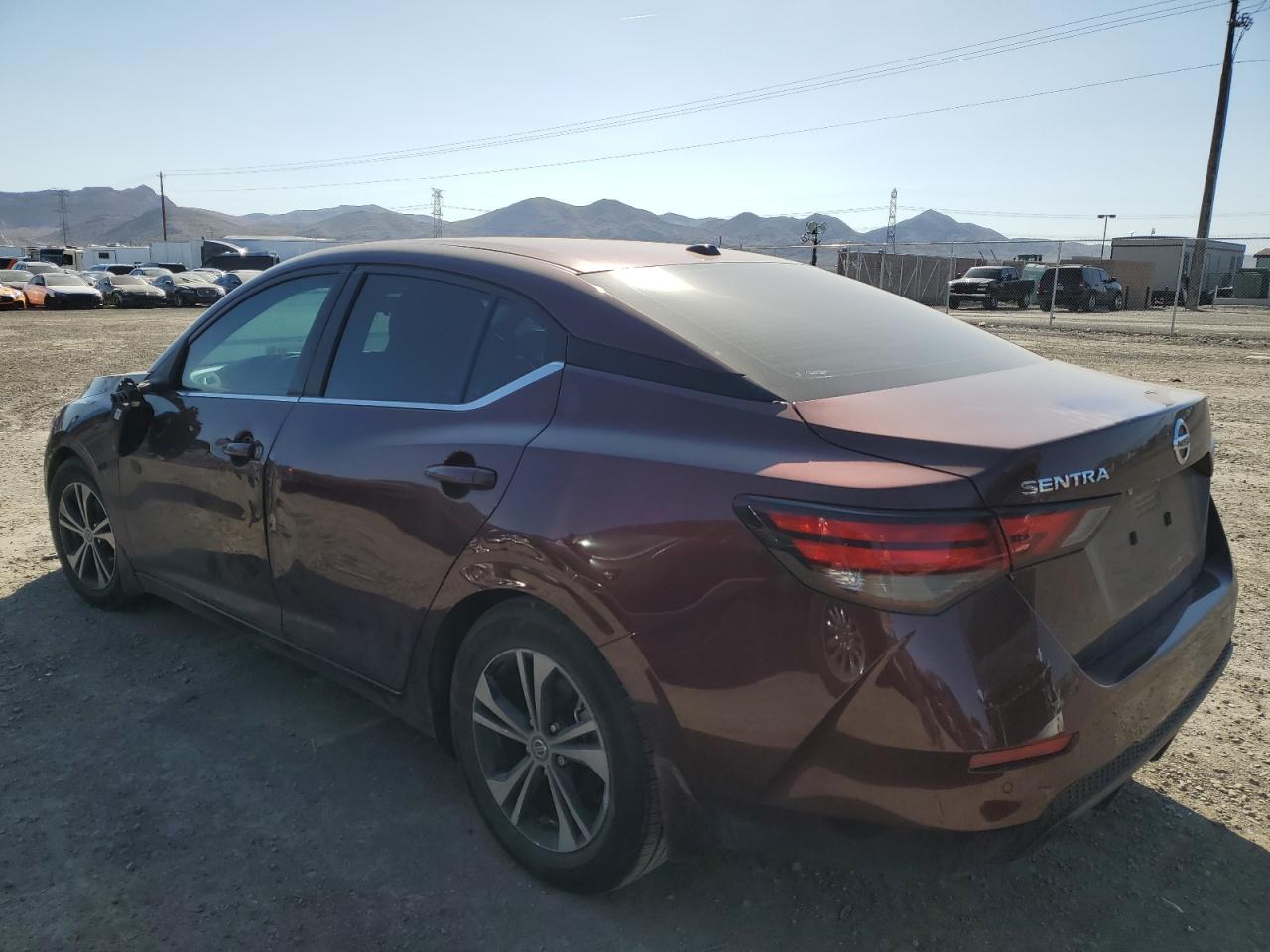 2022 NISSAN SENTRA SV VIN:3N1AB8CV2NY234760