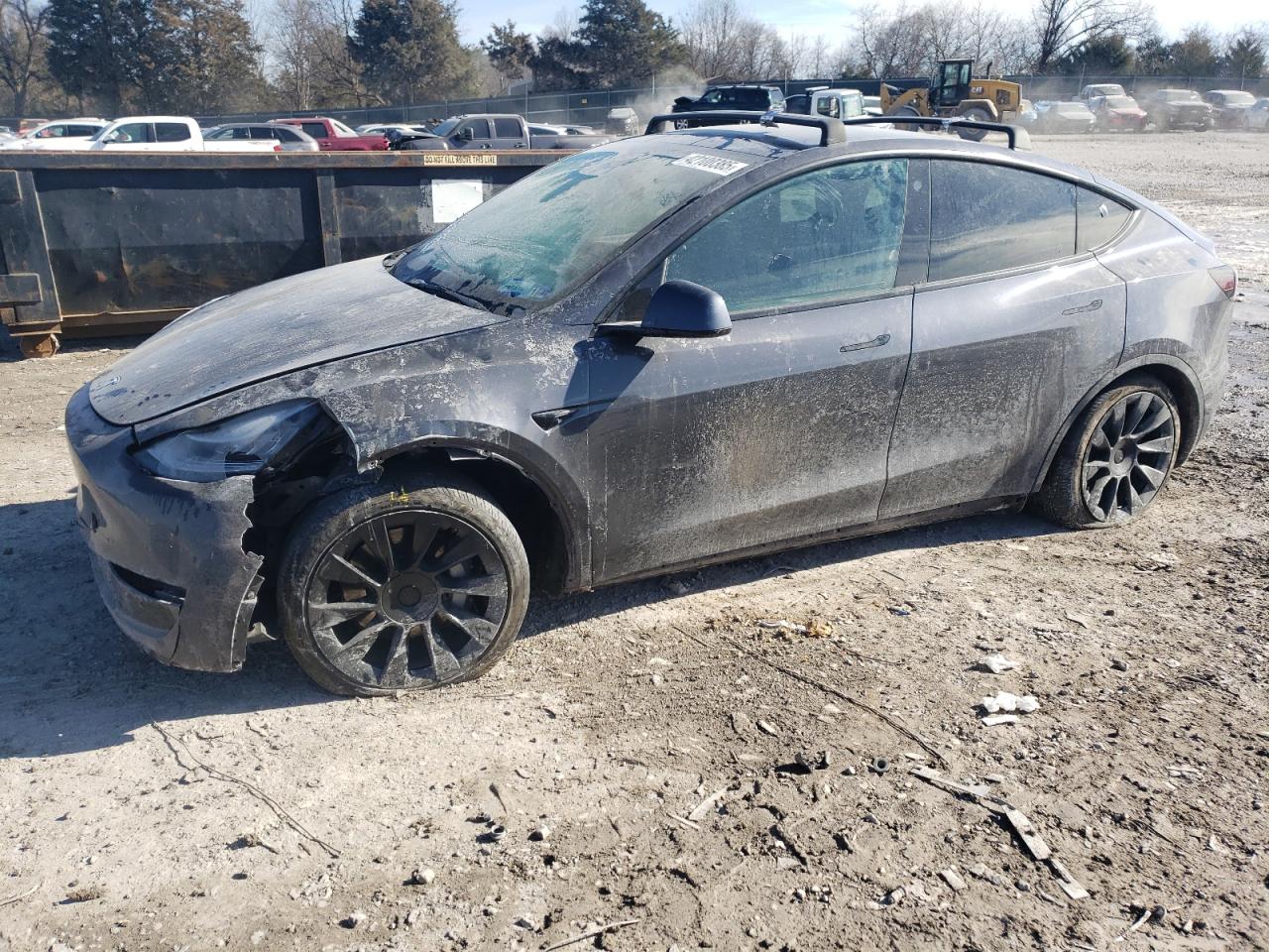 2022 TESLA MODEL Y  VIN:7SAYGDEEXNF357224