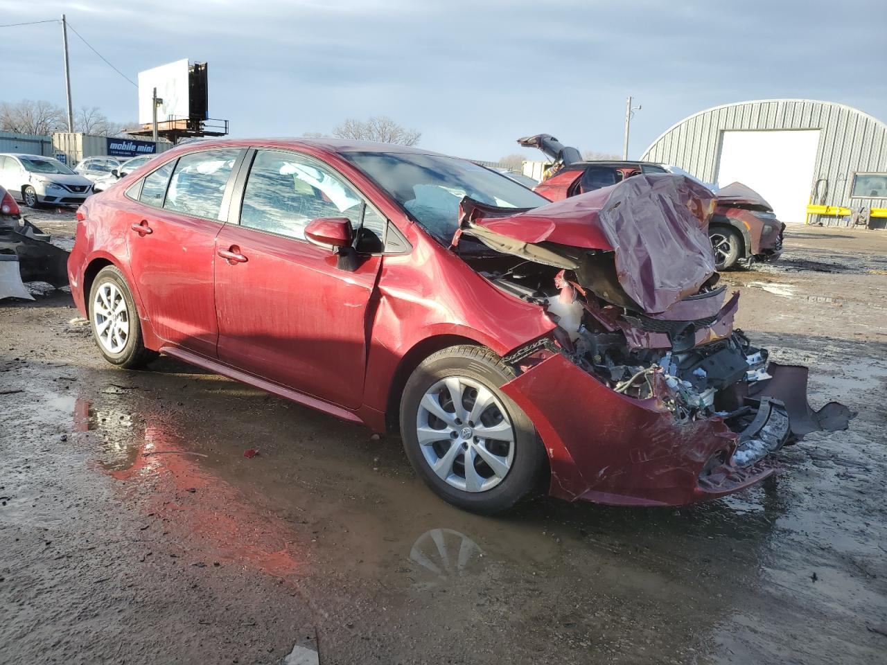 2022 TOYOTA COROLLA LE VIN:5YFEPMAE9NP298712