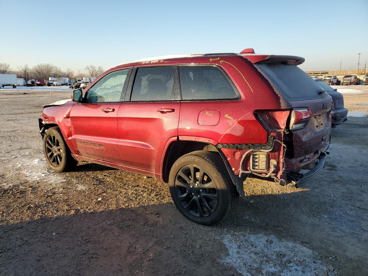 2022 JEEP GRAND CHEROKEE LAREDO E VIN:1C4RJFAG3NC118083