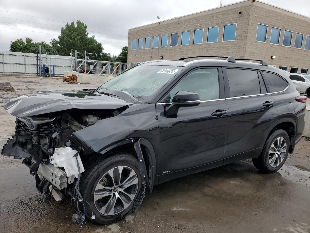 2024 TOYOTA HIGHLANDER HYBRID XLE VIN:5TDKBRCH8RS606472