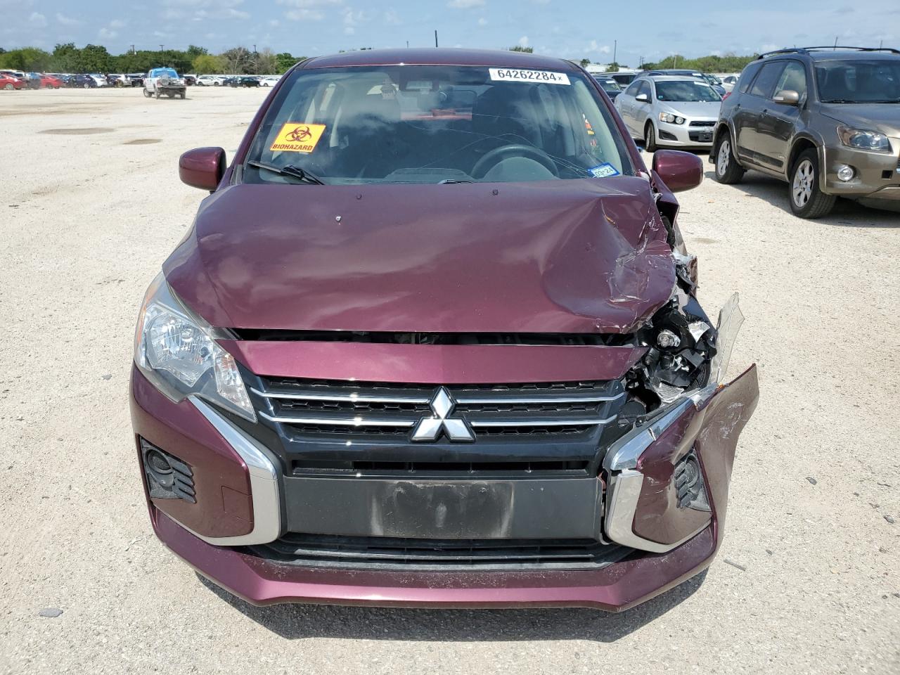 2022 MITSUBISHI MIRAGE ES VIN:ML32AUHJXNH001906