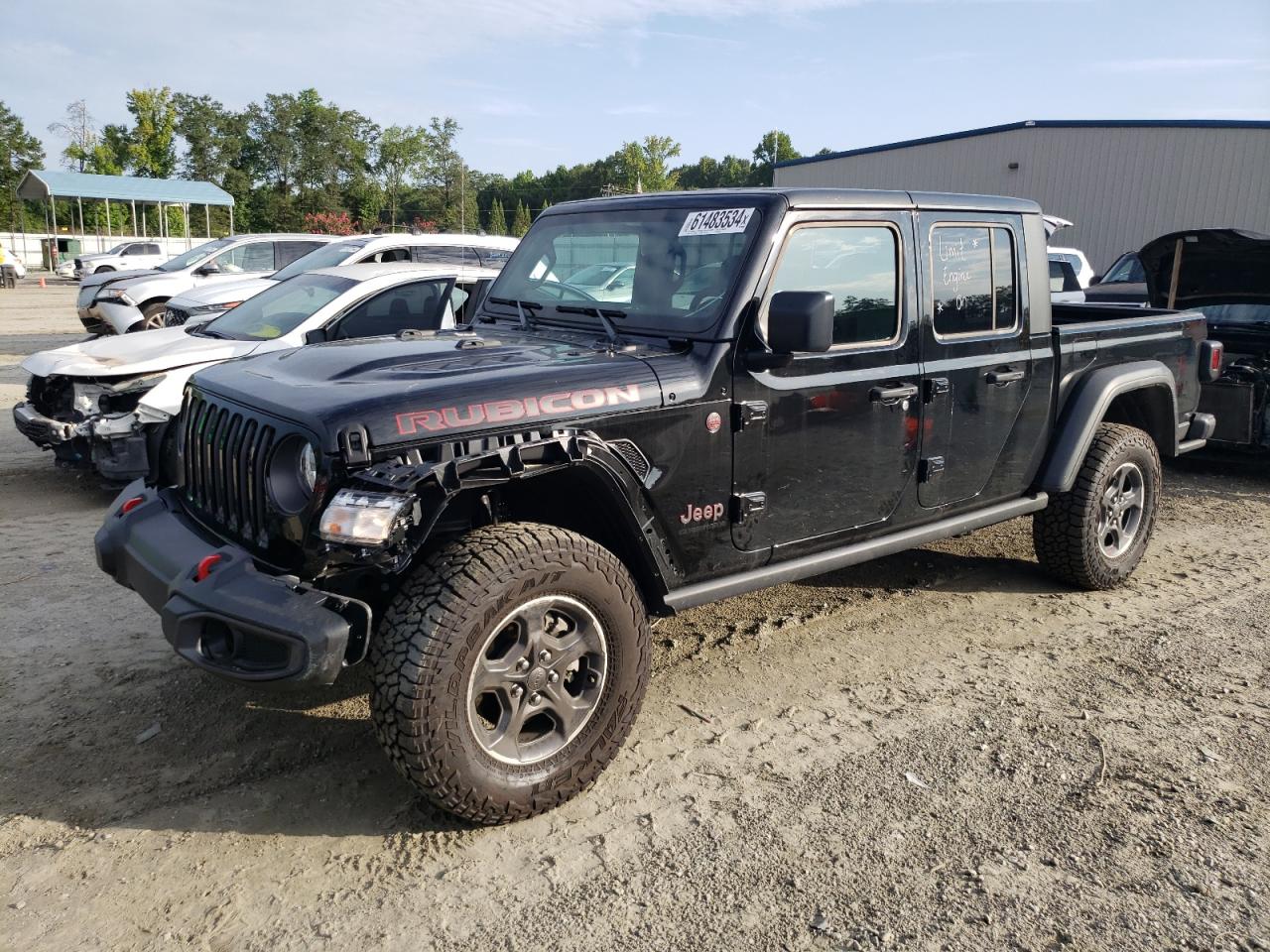 2023 JEEP GLADIATOR RUBICON VIN:1C6JJTBG7PL567559