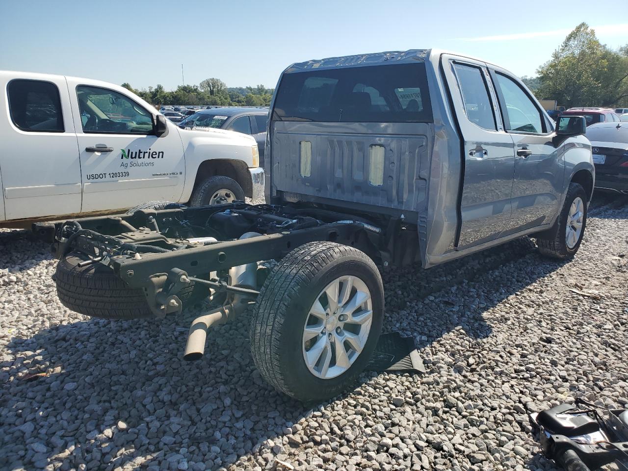 2024 CHEVROLET SILVERADO K1500 CUSTOM VIN:1GCRDBEK1RZ182995