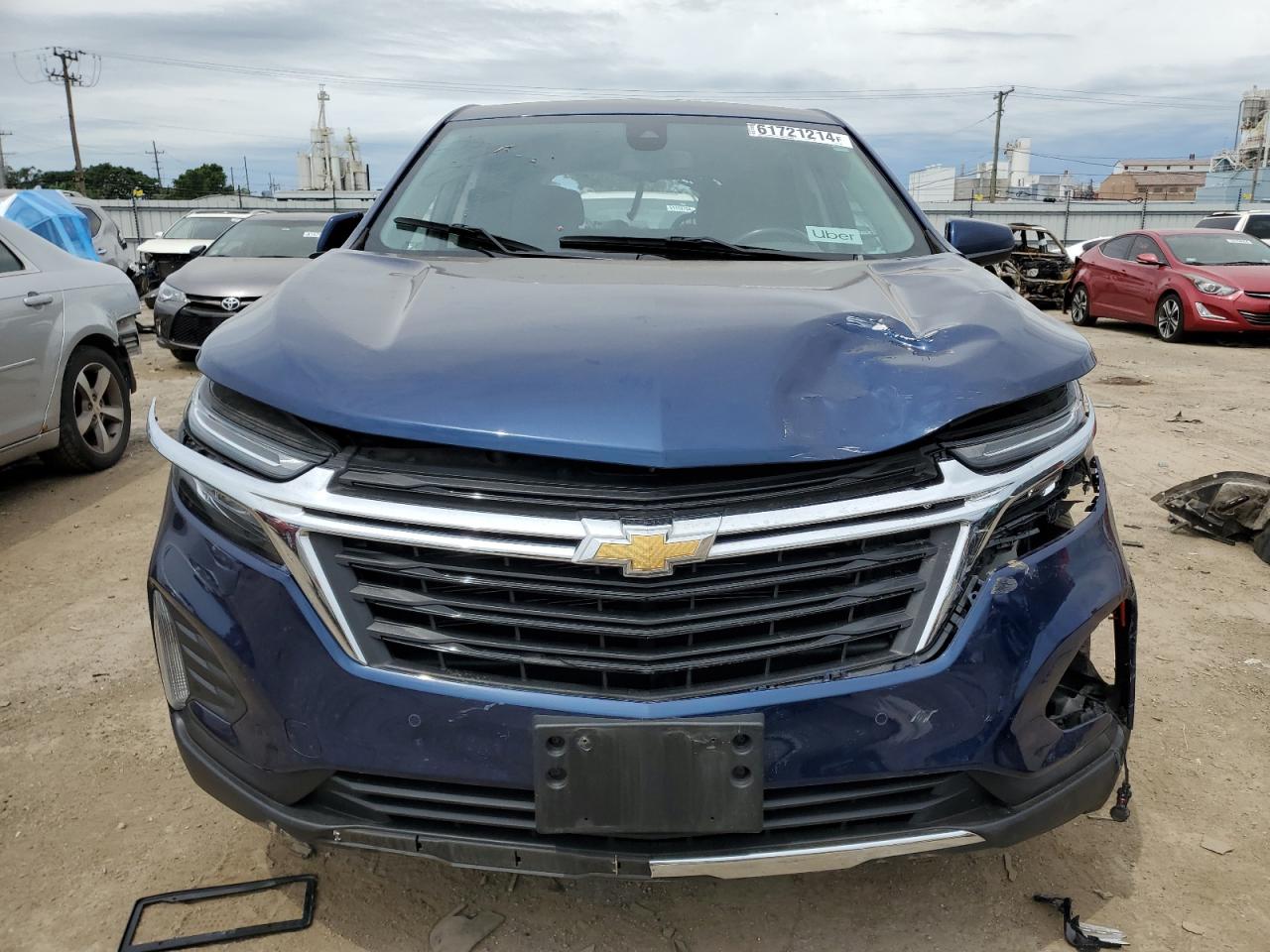 2022 CHEVROLET EQUINOX LT VIN:3GNAXKEV2NL212206