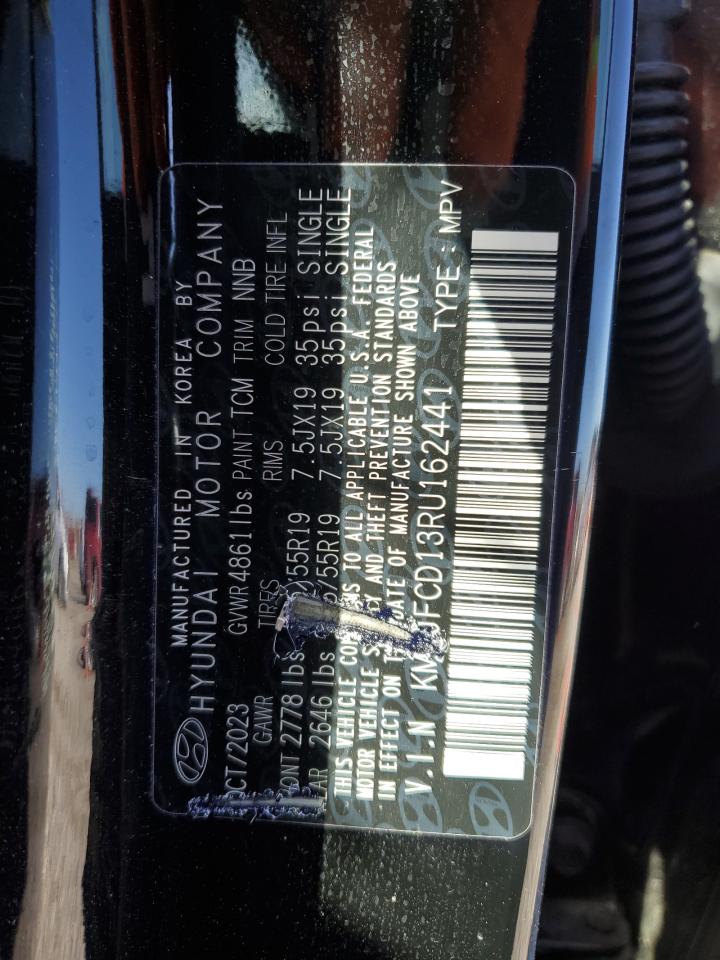 2024 HYUNDAI TUCSON N LINE VIN:KM8JFCD13RU162441