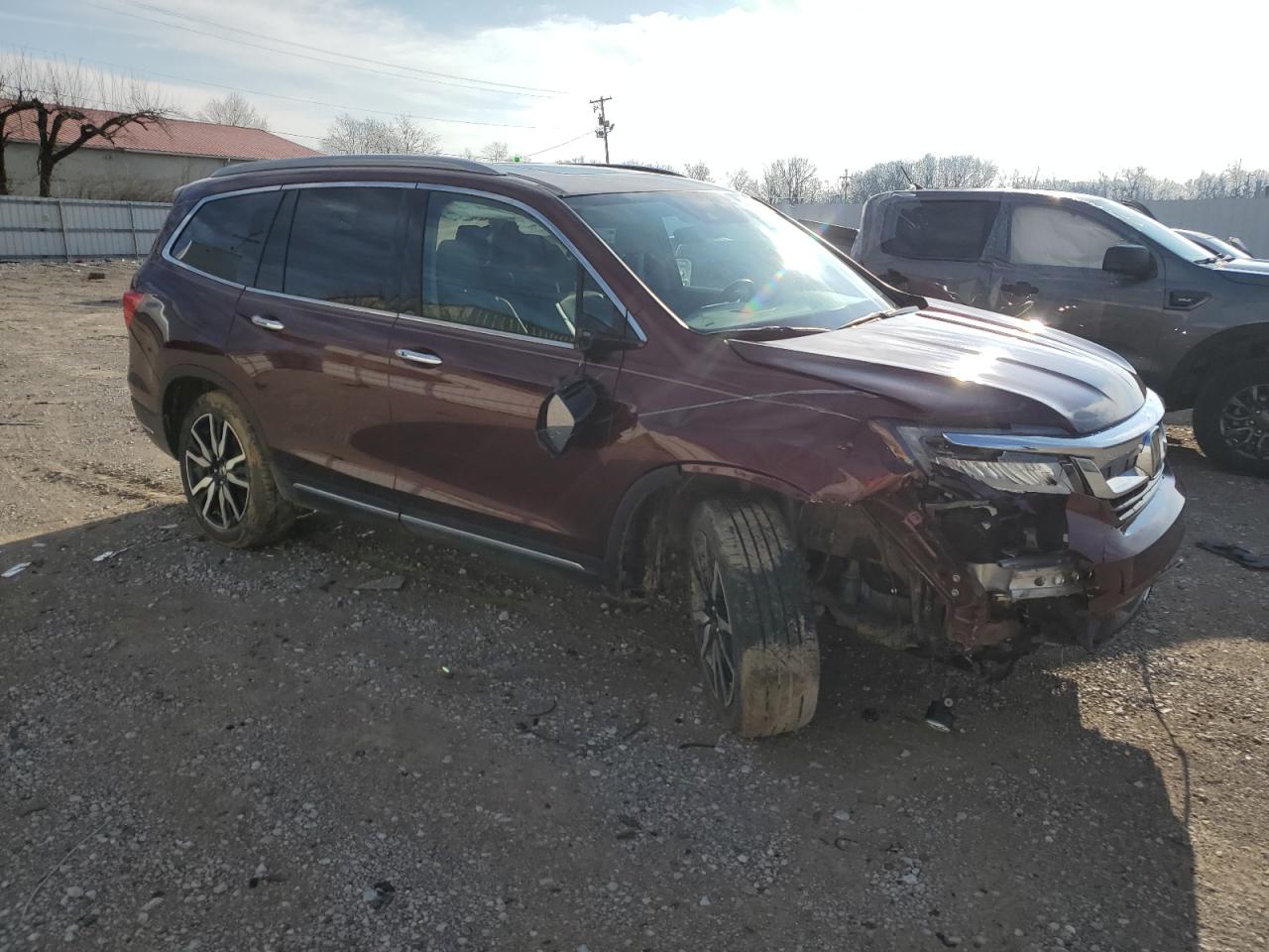 2022 HONDA PILOT TOURING VIN:5FNYF5H69NB020280