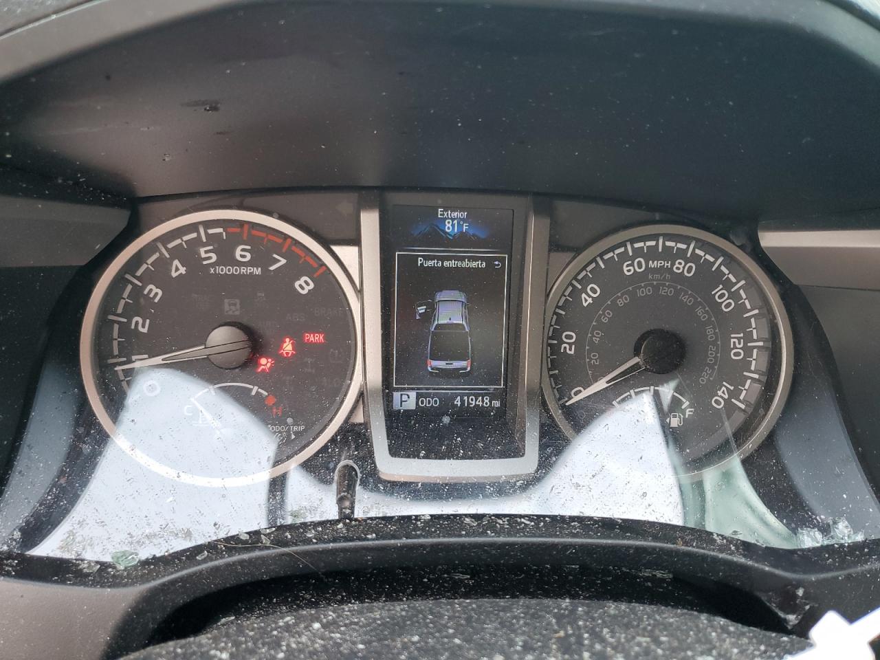 2022 TOYOTA TACOMA DOUBLE CAB VIN:3TYAX5GN2NT041995