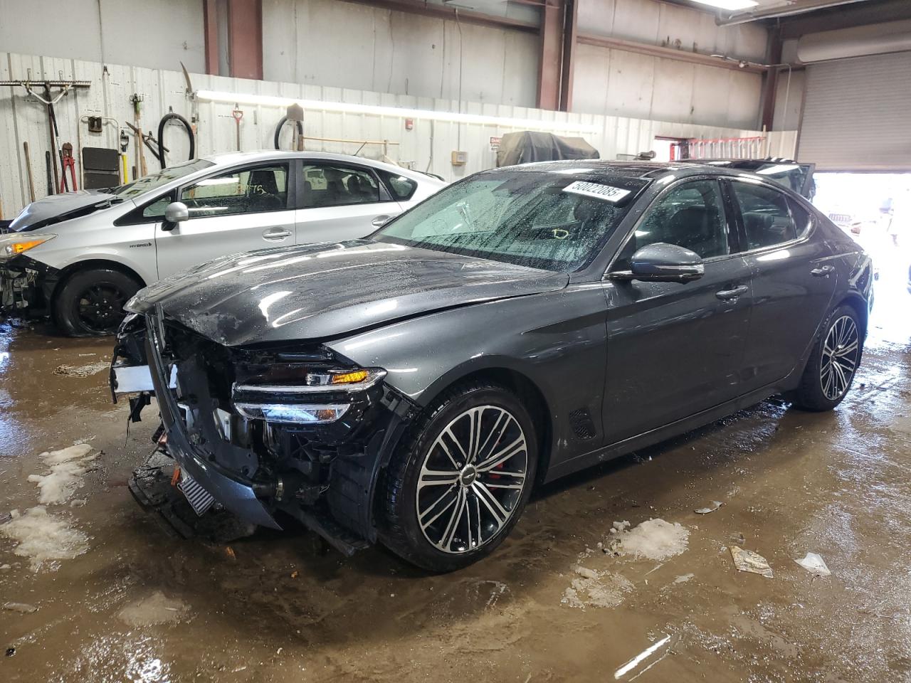 2022 GENESIS G70 BASE VIN:KMTG54TE7NU084124