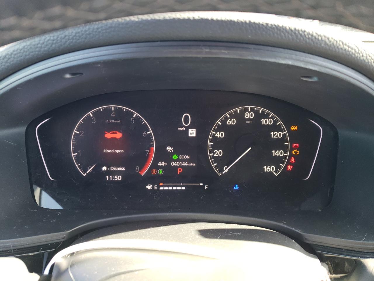 2022 HONDA CIVIC SPORT VIN:2HGFE2F59NH542762