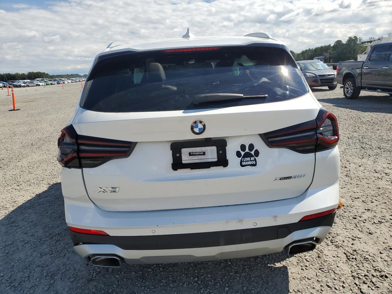 2022 BMW X3 XDRIVE30I VIN:5UX53DP0XN9K32875