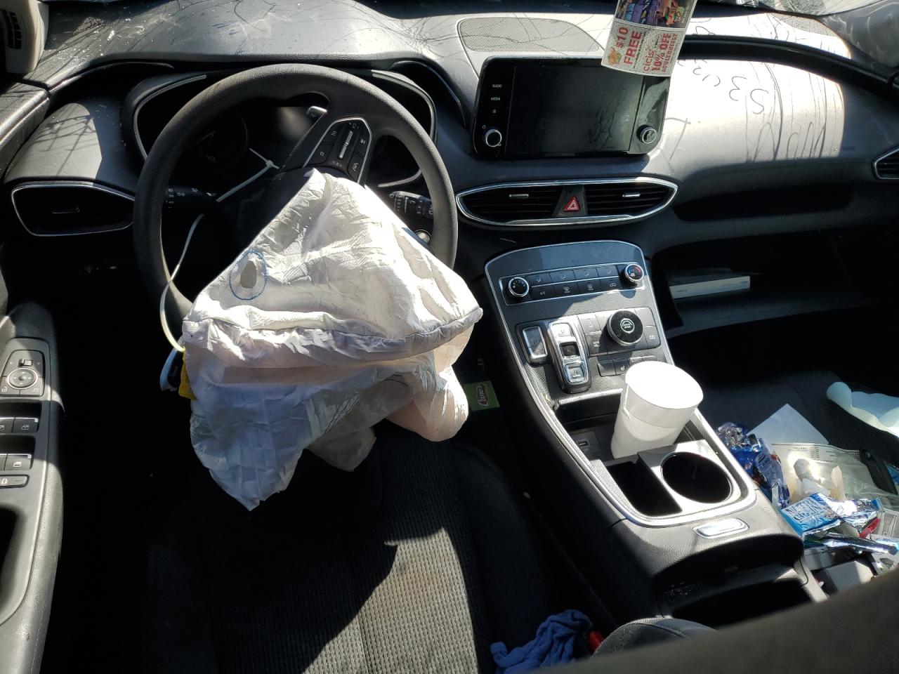 2022 HYUNDAI SANTA FE SEL VIN:5NMS24AJ9NH458094