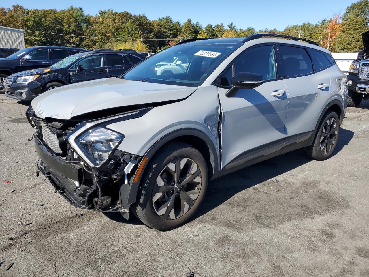2023 KIA SPORTAGE X LINE VIN:5XYK6CAFXPG089303