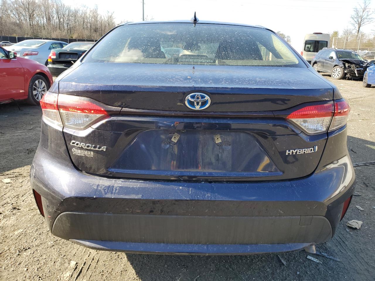 2022 TOYOTA COROLLA LE VIN:JTDEAMDE1NJ060435