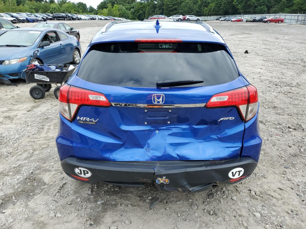 2022 HONDA HR-V EX VIN:3CZRU6H57NM700997