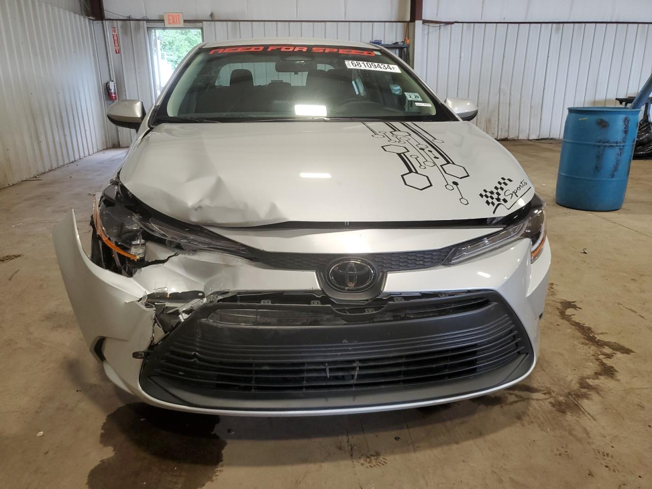 2024 TOYOTA COROLLA LE VIN:5YFB4MDE4RP121076