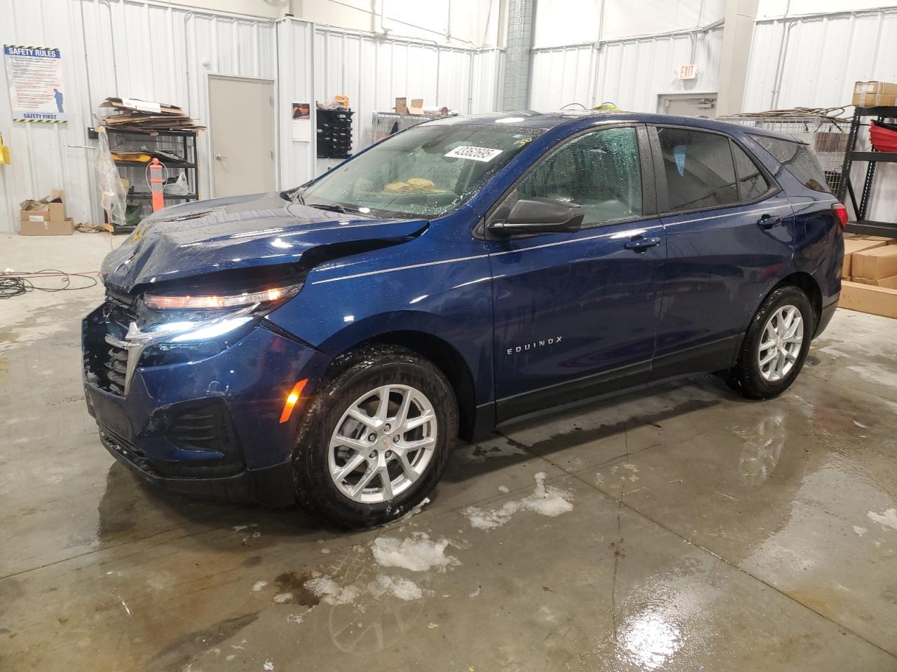2022 CHEVROLET EQUINOX LS VIN:3GNAXHEV9NS207514