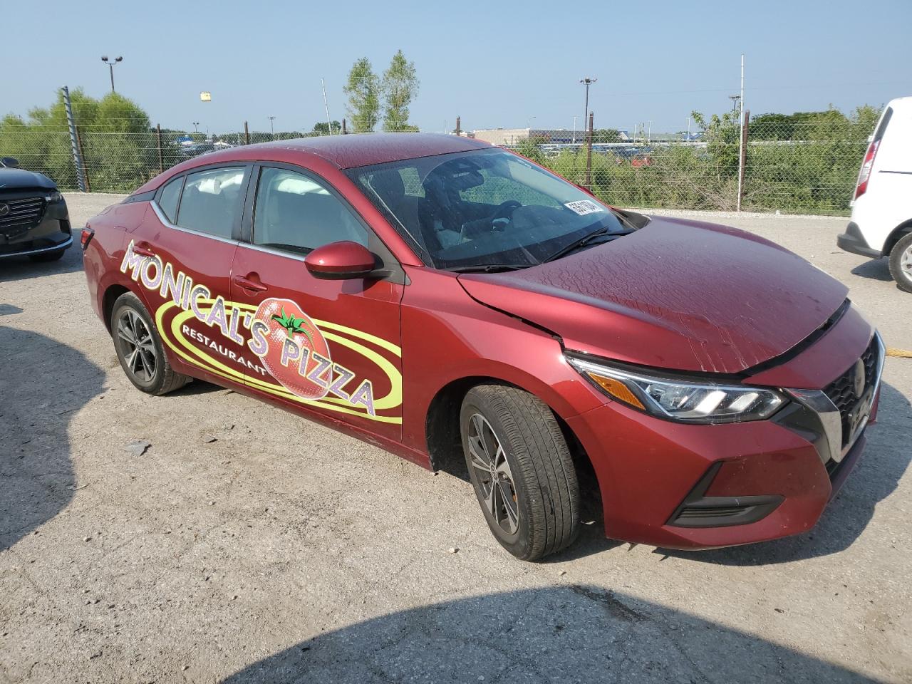 2022 NISSAN SENTRA SV VIN:3N1AB8CV9NY247084