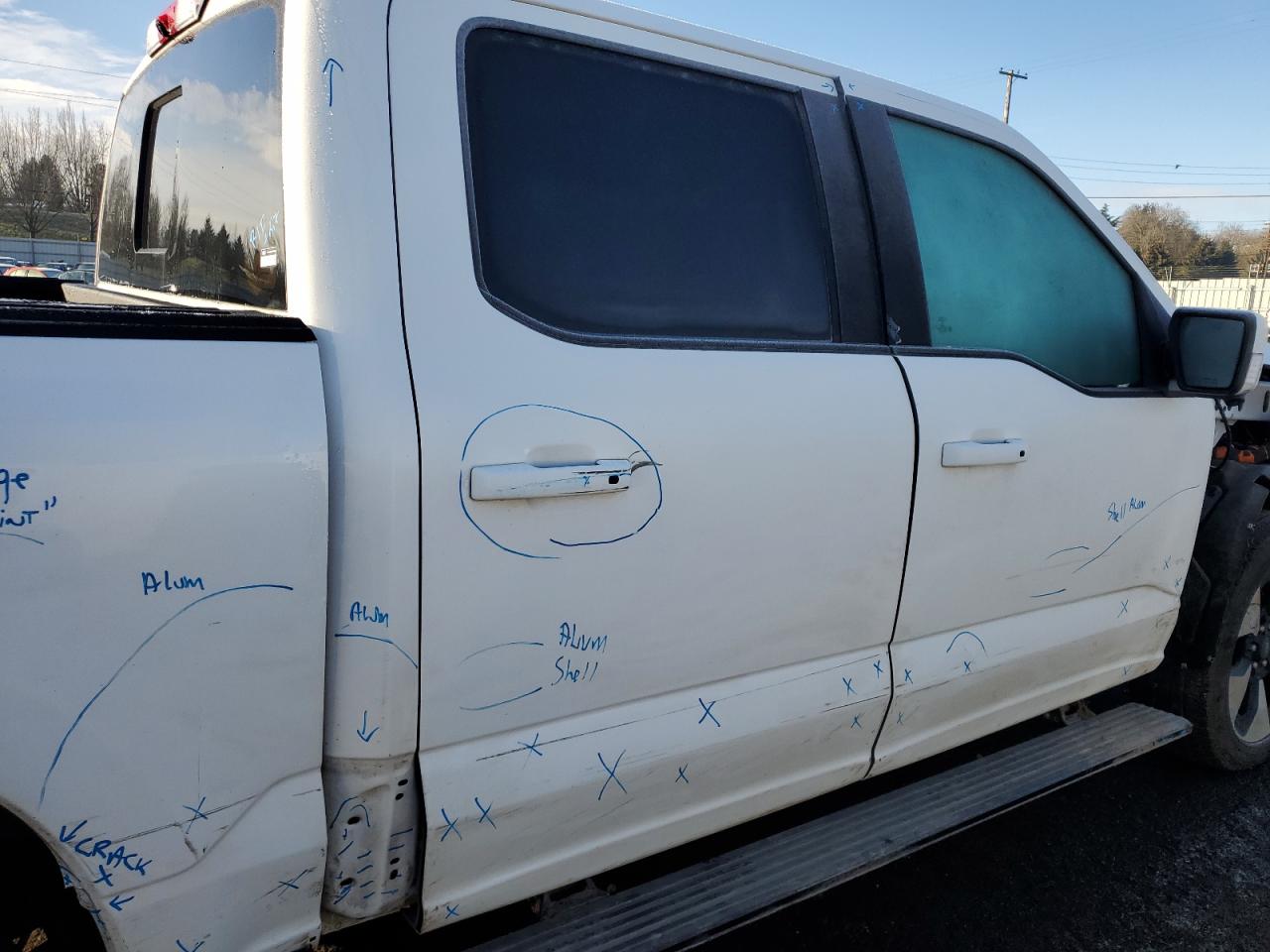 2023 FORD F150 LIGHTNING PRO VIN:1FT6W1EV1PWG26117