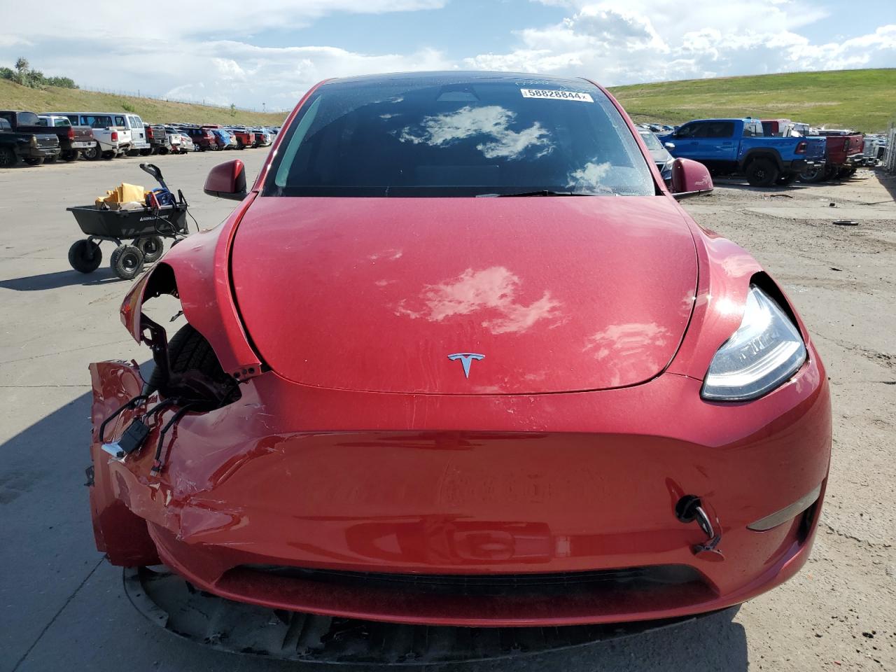 2023 TESLA MODEL Y  VIN:7SAYGDEE8PA055401