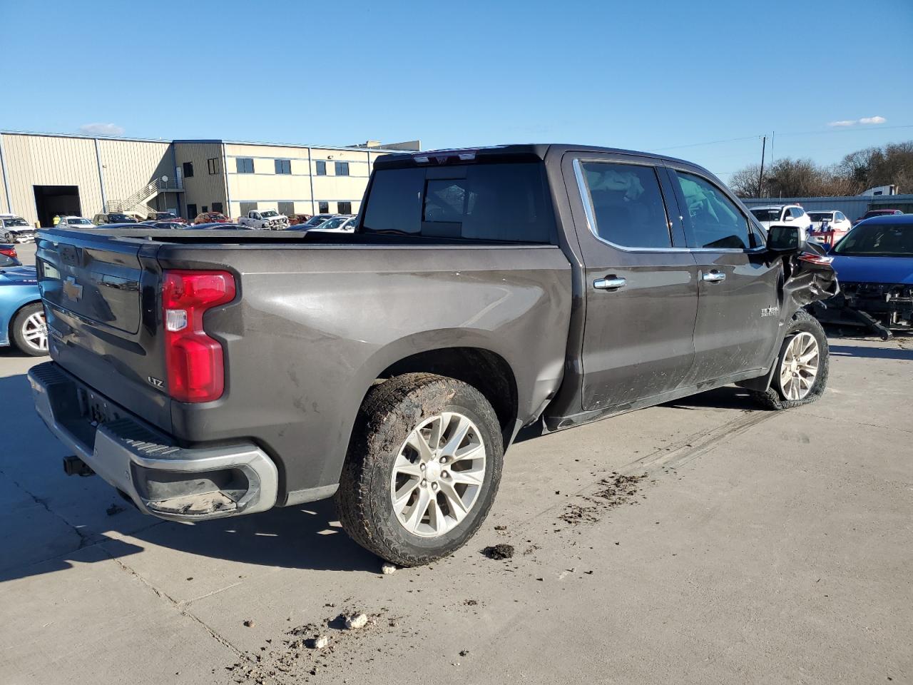 2022 CHEVROLET SILVERADO LTD K1500 LTZ VIN:3GCUYGED9NG107355