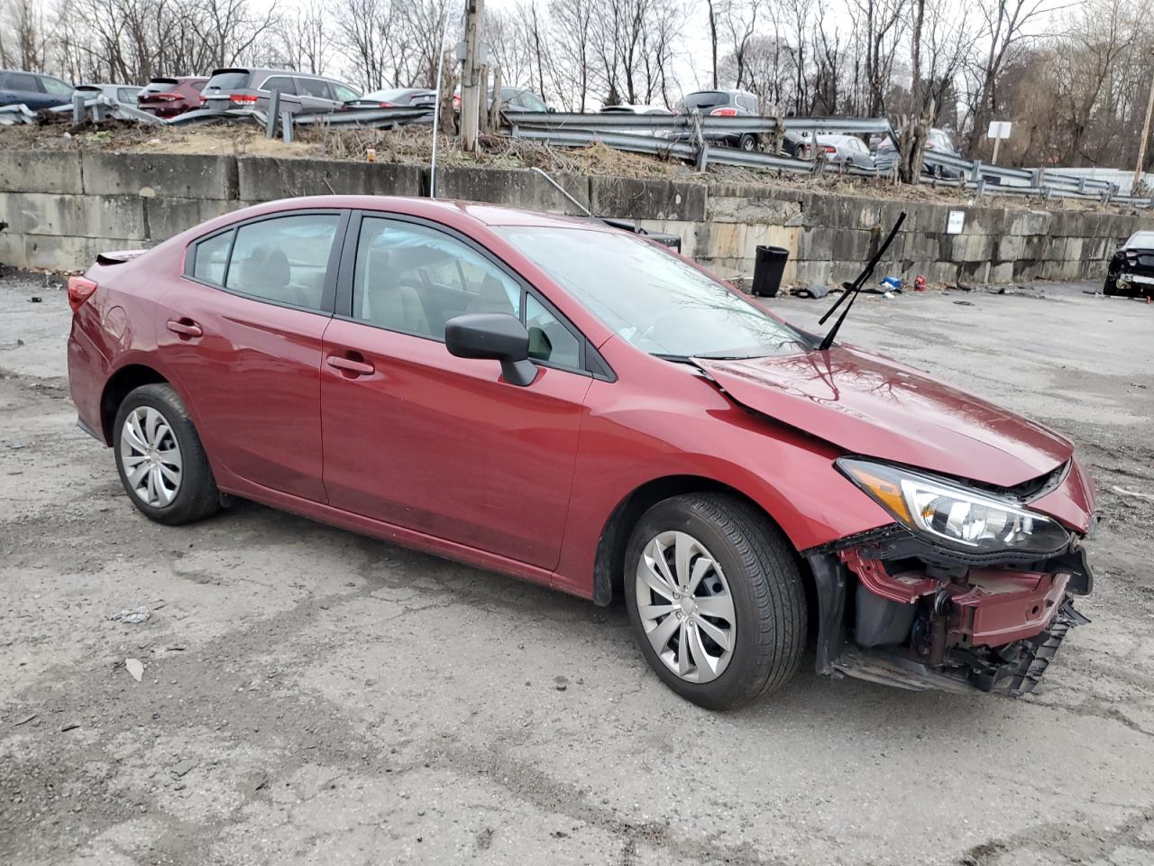 2022 SUBARU IMPREZA  VIN:4S3GKAB6XN3605598