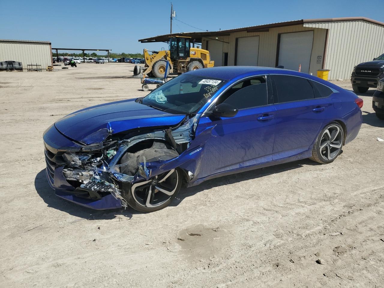 2022 HONDA ACCORD HYBRID SPORT VIN:1HGCV3F28NA044484