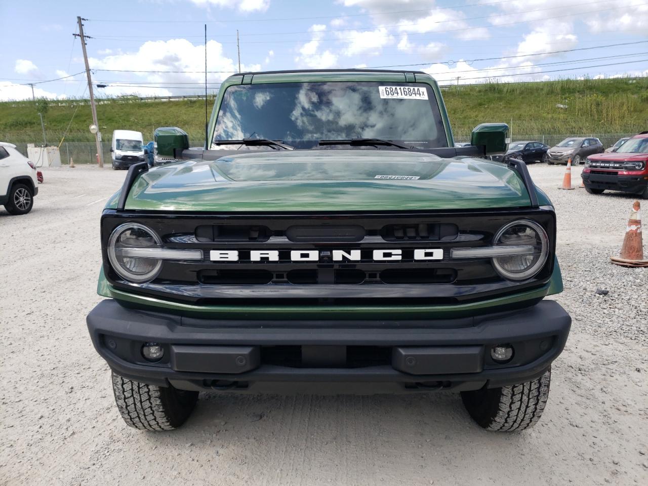 2022 FORD BRONCO BASE VIN:1FMEE5DPXNLB16030