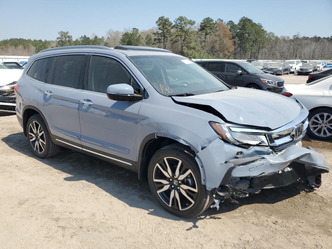 2022 HONDA PILOT TOURING VIN:5FNYF6H6XNB063256