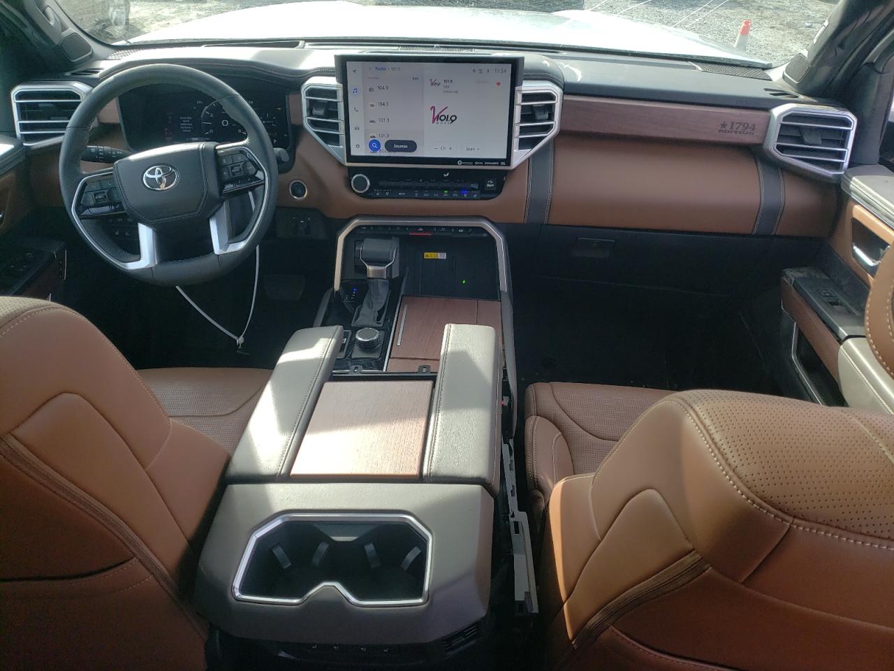 2022 TOYOTA TUNDRA CREWMAX PLATINUM VIN:5TFMA5DBXNX034579