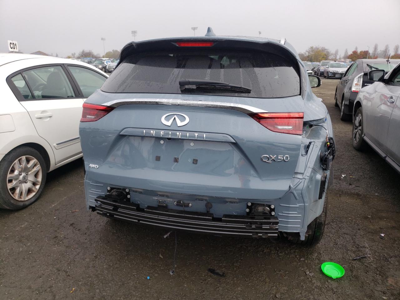 2022 INFINITI QX50 SENSORY VIN:3PCAJ5EB1NF120438