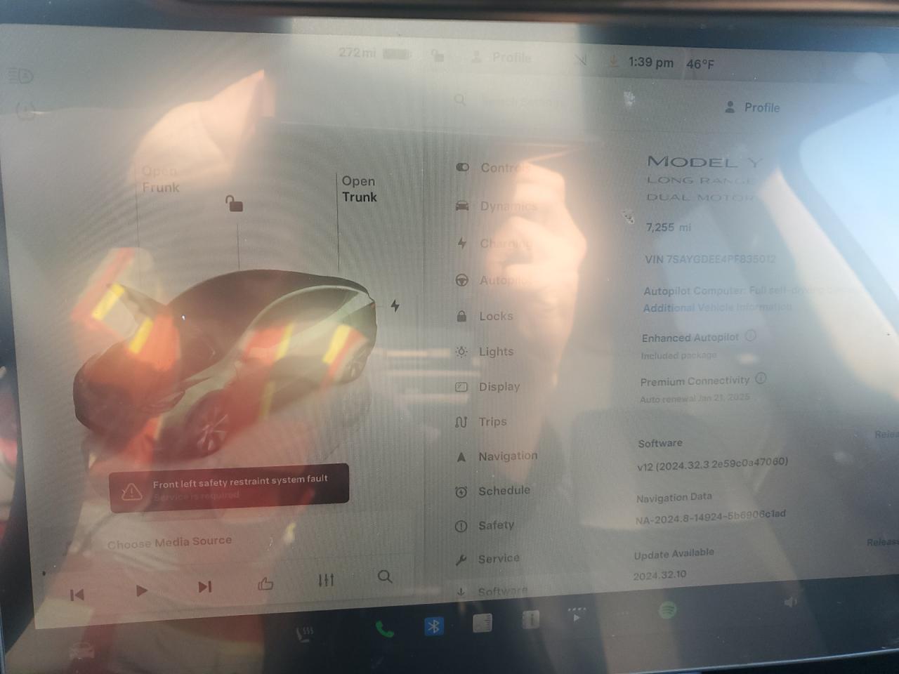 2023 TESLA MODEL Y VIN:7SAYGDEE4PF835012
