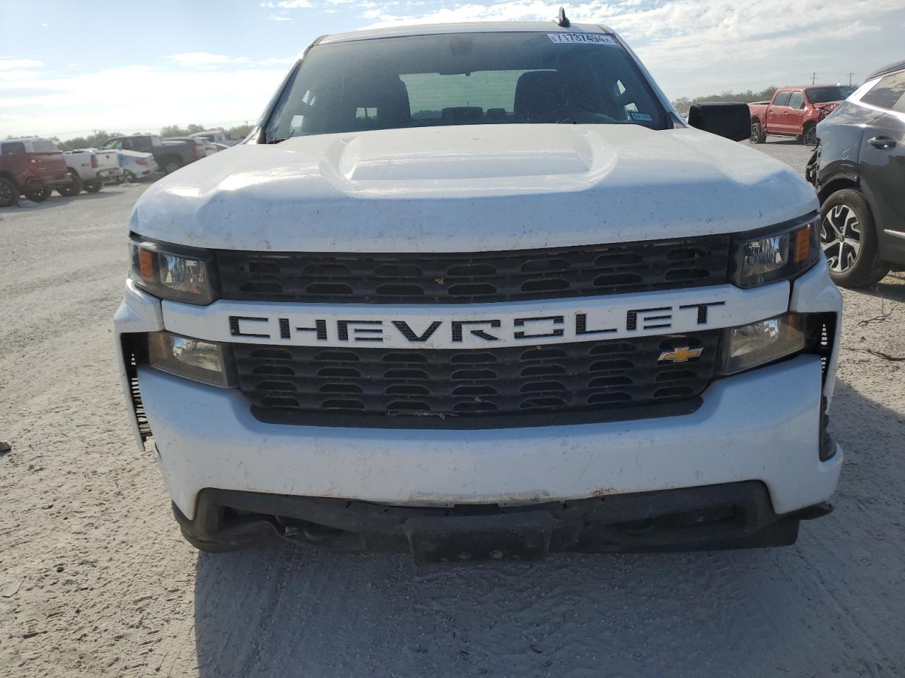 2022 CHEVROLET SILVERADO LTD C1500 CUSTOM VIN:1GCRWBEK8NZ214586