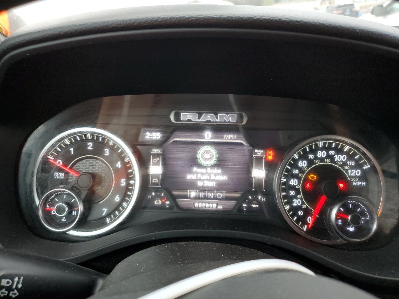 2022 RAM 1500 BIG HORN/LONE STAR VIN:1C6SRFBT3NN138805