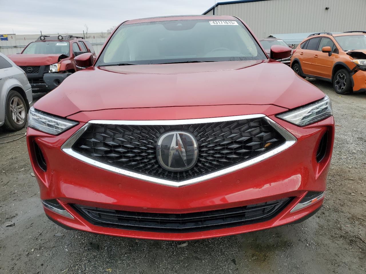 2022 ACURA MDX TECHNOLOGY VIN:5J8YD9H44NL002070