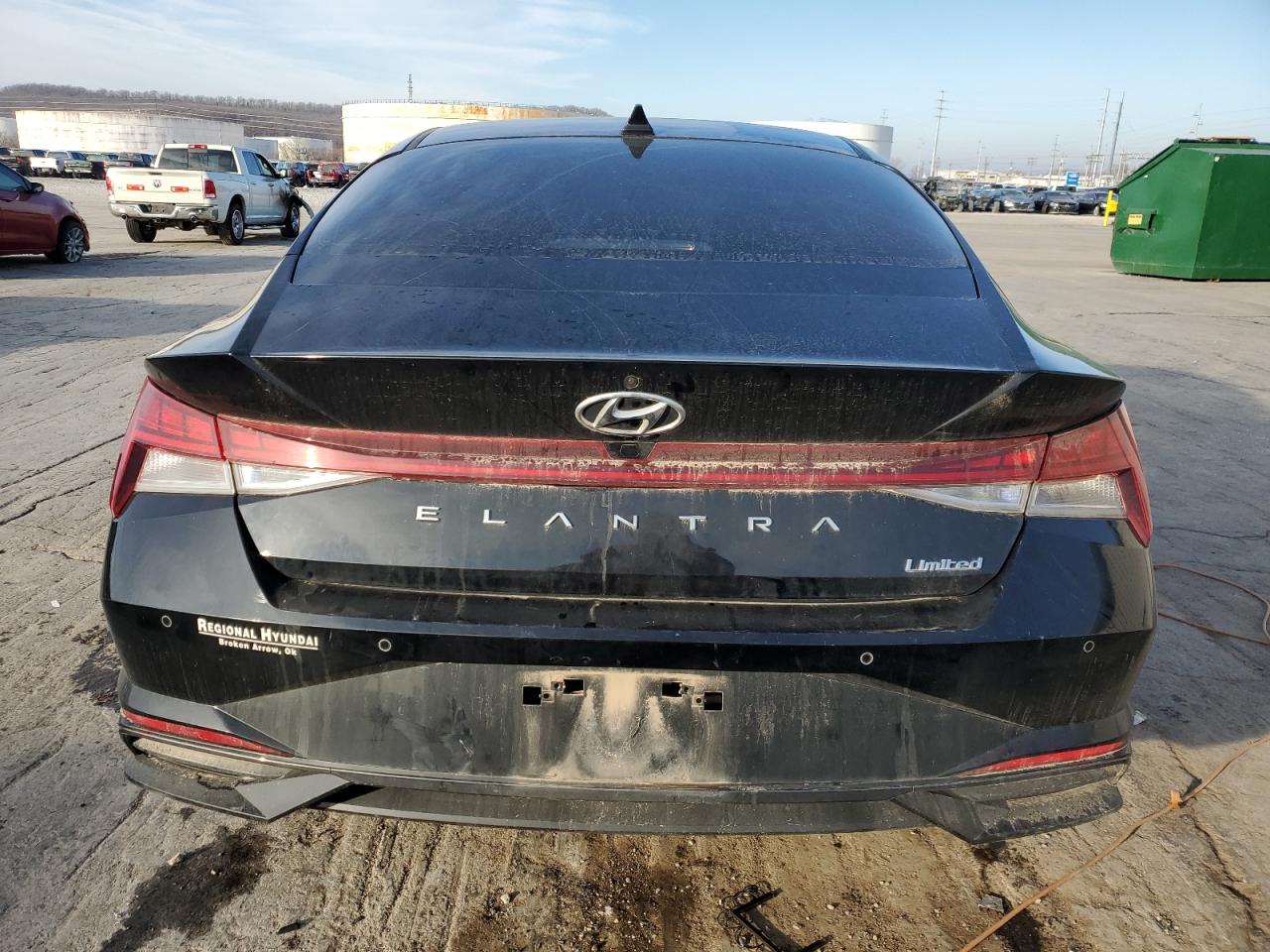 2022 HYUNDAI ELANTRA LIMITED VIN:KMHLP4AG3NU289351