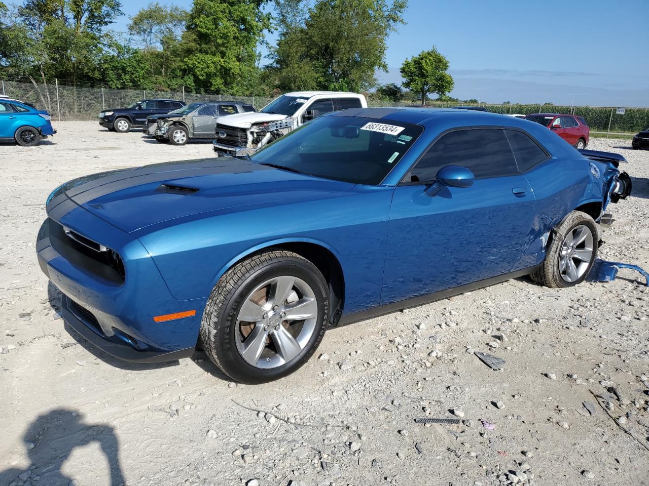 2022 DODGE CHALLENGER SXT VIN:2C3CDZAG9NH156451