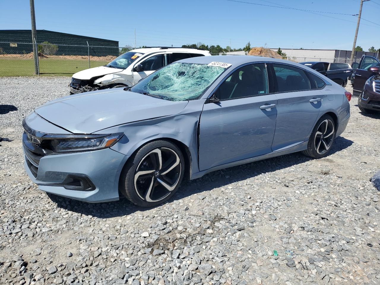 2022 HONDA ACCORD SPORT VIN:1HGCV1F32NA059981
